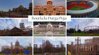 Durga Puja Rourkela preparation  Rourkela vlogs  Rourkela News [upl. by Nert]