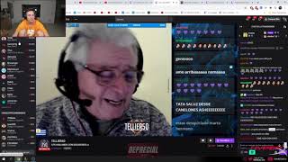 COSCU DONA 1000 DÓLARES AL ABUELO STREAMER TELLIER50 [upl. by Selia]