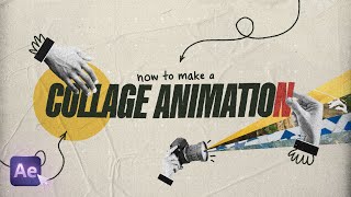 How To Make A Collage Animation After Effects Tutorial [upl. by Epilihp362]