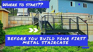 HOW TO BUILD STAIRS  TOOLS ARCSITE CAD  METAL STAIRCASE BUILD [upl. by Uon]