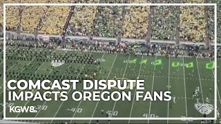 Oregon Ducks set to kick off college football season amid ComcastXfinity carriage dispute [upl. by Katina]