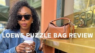 LOEWE PUZZLE BAG REVIEW  PROS AND CONS WORTH IT [upl. by Herries]