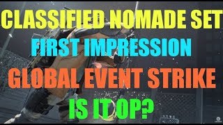 IS THE CLASSIFIED NOMADE SET OPFIRST IMPRESSIONSTHE DIVISION [upl. by Olnee]