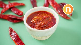 Malaysian Hot and Spicy Condiment  Sambal Nyonya Cooking [upl. by Disraeli112]