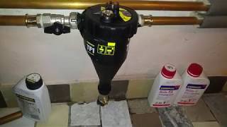 FERNOX TF1 inhibitor F1 Czyszczenie centralnego ogrzewania vaillant ecoTEC plus [upl. by Xavler]