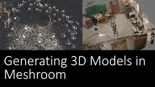 Photogrammetry in Meshroom  Generating Textured Models [upl. by Anairt]