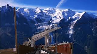 le Brevent à Chamonix par le téléphérique inclus une vue à 360 degrés  travel paysage [upl. by Cassius]