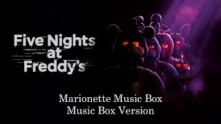 Marionette Music Box The Grandfather Clock  Five Nights at Freddys 2  Music Box 1 Hour Loop [upl. by Kee]