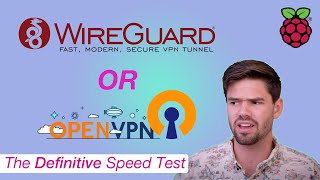 WireGuard vs OpenVPN VPN Performance Test on RaspberryPi4 [upl. by Amron400]