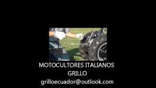 GRILLO MOTOCULTORES ECUADOR AGRO [upl. by Matlick]