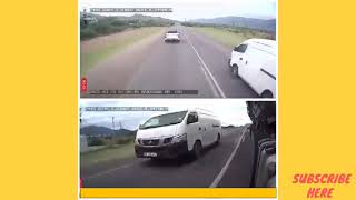 2 Vehicles Tried to Hijack This Truck SOUTH AFRICA 2021 [upl. by Adnowat]