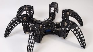 MXPhoenix hexapod robot terrain test [upl. by Drawyeh]