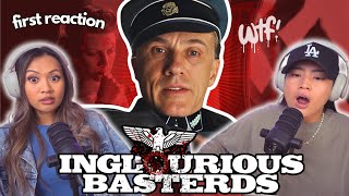 THE CRAZIEST TARANTINO FILM 😅🩸 Inglourious Basterds 2009  First Time Reaction amp Review [upl. by Rollie]