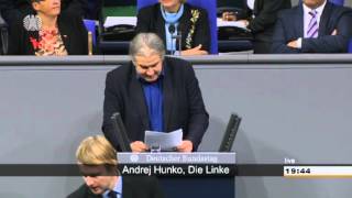 Andrej Hunko DIE LINKE Europäische Identität ohne Gleichsetzung von NaziRegime und Stalinismus [upl. by Starlene894]