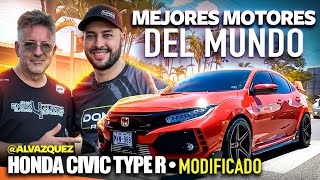 Honda Civic Type R • Leo campeón del 14 de milla Donga Racing [upl. by Yvon]