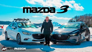 2019202020212022 Mazda 3  Essai Routier  Complètement Redessinée [upl. by Larimore165]