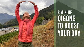 8 Minute Qigong To Energise Your Day [upl. by Coben698]