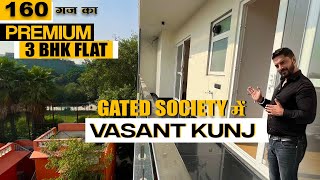 Vasant Kunj में Premium 3 BHK Flat in Gated Society  3 BHK Flat In VasantKunj South DelhiSastaghar [upl. by Sloan]