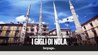 Gigli di Nola 2018 le immagini della festa tra i vicoli [upl. by Eleanora754]