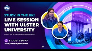 Why should you consider studying at Ulster University  For Indian students Northern Ireland  PSA [upl. by Nuhsal]