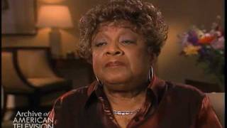 quotThe Jeffersonsquot Isabel Sanford and Sherman Hemsley on how they met  EMMYTVLEGENDSORG [upl. by Pretrice]