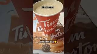 Tim horton😋favorite foodlahorecoffeetravelshortvideoshortsshortviralshort [upl. by Silvio398]