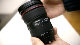 Canon 2470mm f28 USM L Mark ii Lens Review with samples [upl. by Eldridge628]