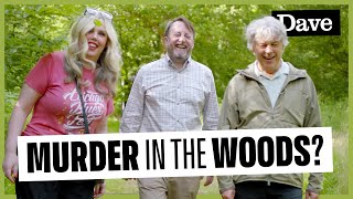 David Mitchell Walks In The Woods With Alan Davies amp Roisin Conaty  Outsiders Gone Wild  Dave [upl. by Ianaj]