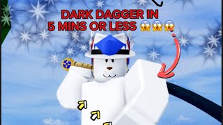 HOW TO SPAWN RIPINDRA EXTREMELY QUICK AND GET DARK DAGGER roblox bloxfruits trending tutorial [upl. by Catha836]