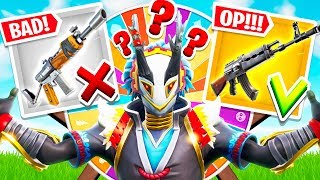 SPIN THE WHEEL CHALLENGE 5050 GOOD OR BAD GUN  Crainer VS Runic  Fortnite Battle Royale [upl. by Ativad]