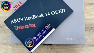 Unboxing ASUS ZenBook 14 OLED UX3405 2024  New Zen with AI [upl. by Lot]