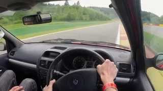 Renaultsport Clio 182 Trophy at SpaFrancorchamps  PistonHeadsTV [upl. by Otte]