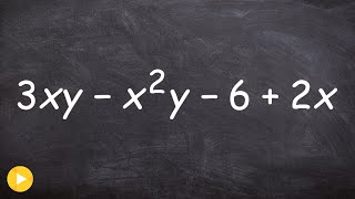 Factoring by grouping with multiple variables [upl. by Sofer]