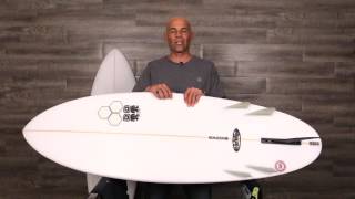 Channel Islands quotBiscuit Bonzerquot Surfboard review by Noel Salas Ep 22 [upl. by Sukcirdor]