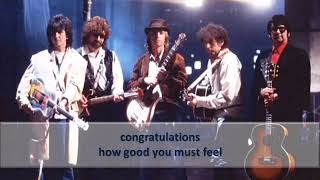 Traveling Wilburys Congratulations [upl. by Nancie]