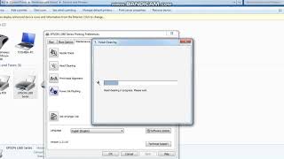 cara mengatasi printer EPSON L360 Bergaris [upl. by Mansoor]