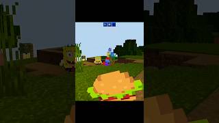 Got Chased For Krabby Patties  Minecraft [upl. by Neelhtak745]