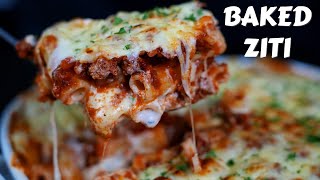 You Havent Had Baked Ziti Until You Try This  Delicious Baked Ziti Recipe [upl. by Eudoca]