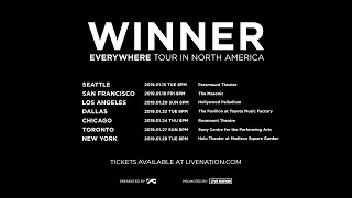 WINNER EVERYWHERE TOUR IN NORTH AMERICA [upl. by Mintun]