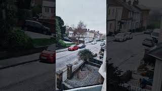 Winter in London shorts snow winter [upl. by Timofei]