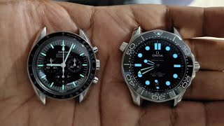 Omega Seamaster vs Omega Speedmaster Professional  Choose Both [upl. by Larina]