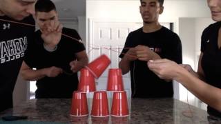 Cup Stacking Team Building Exercise [upl. by Ahsil]