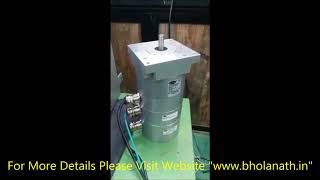 BHOLANATH  FLAMEPROOF STEP SERVO MOTOR WITH BRAKE BHSS1000WFLPBRK  HINDI [upl. by Agace]