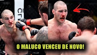 Sean Strickland DOMINA Jack Hermansson em LUTA no UFC VEGAS 47 RESULTADOS UFC VEGAS 47 ufcvegas [upl. by Amir]