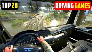 Top 20 Best driving games for Mobile  Best Games For Android on 2024 [upl. by Yornek]