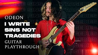 Odeon  I Write Sins Not Tragedies  Guitar Playthrough [upl. by Lansing42]