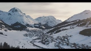 Severins  The Alpine Retreat  Lech am Arlberg Drohnenflug [upl. by Ayian211]