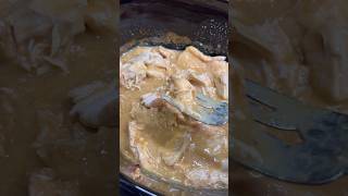 Smothered Chicken crockpotslowcooker reclaimthetable easydinnerrecipes crazybusymama [upl. by Adriell546]