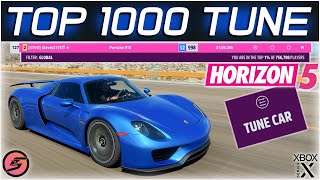 1100HP Porsche 918 Spyder  Forza Horizon 5  Thrustmaster T300RS gameplay [upl. by Ardnuassak]