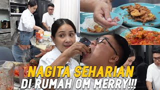 NAGITA JADI ASISTEN PRIBADI OM MERRY SEHARIAN DAPUR LANGSUNG BERANTAKAN [upl. by Ainsley]